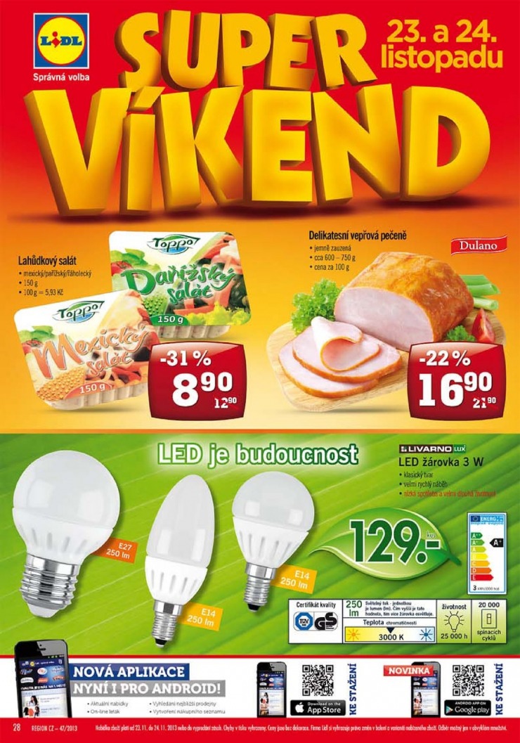leták Lidl Akční nabídka od 18.11.2013 strana 1 leták Lidl Akční nabídka od 18.11.2013 strana 1