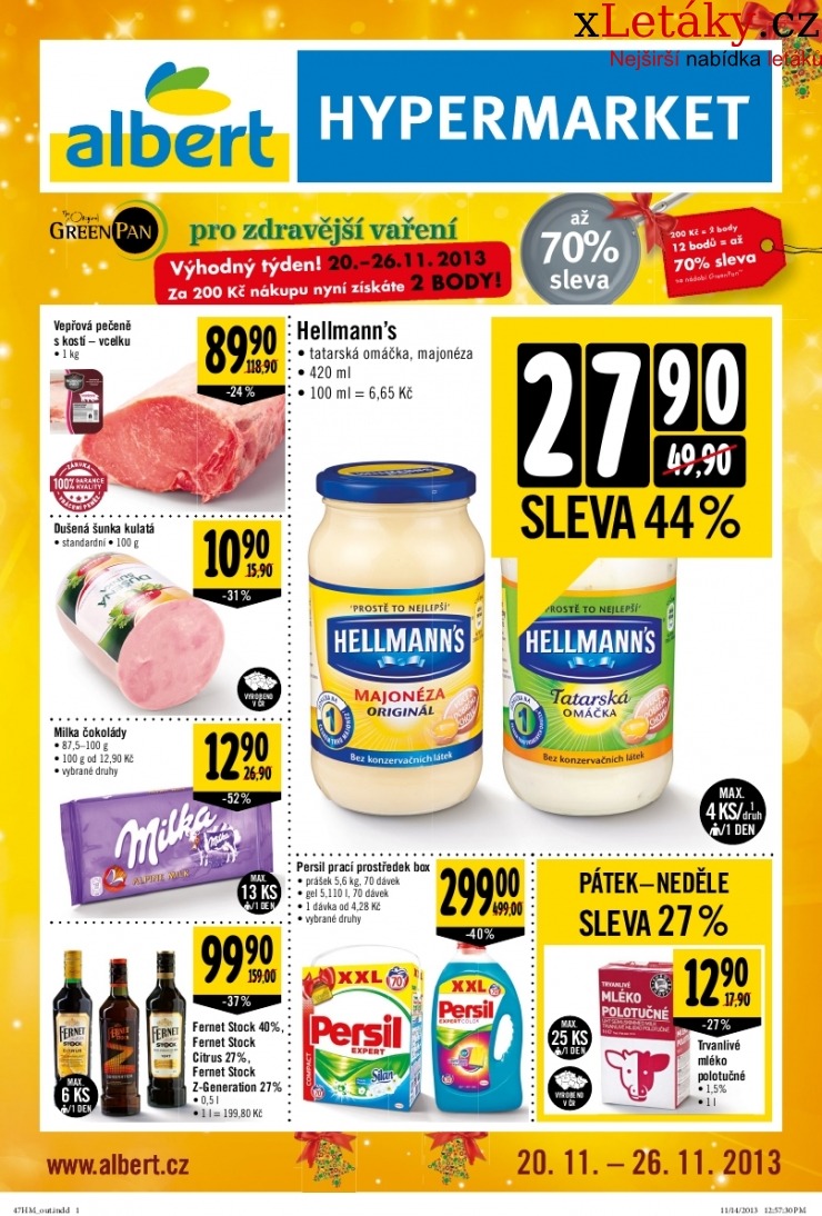leták Albert Hypermarket akční leták strana 1 leták Albert Hypermarket akční leták strana 1