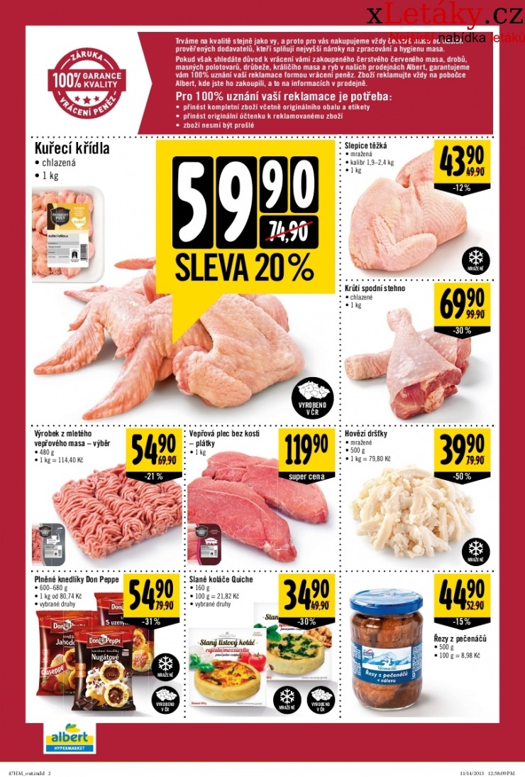 leták Albert Hypermarket akční leták strana 1 leták Albert Hypermarket akční leták strana 1