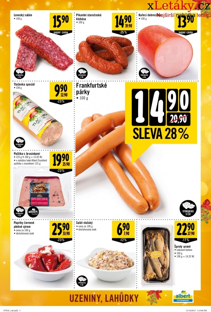 leták Albert Hypermarket akční leták strana 1 leták Albert Hypermarket akční leták strana 1