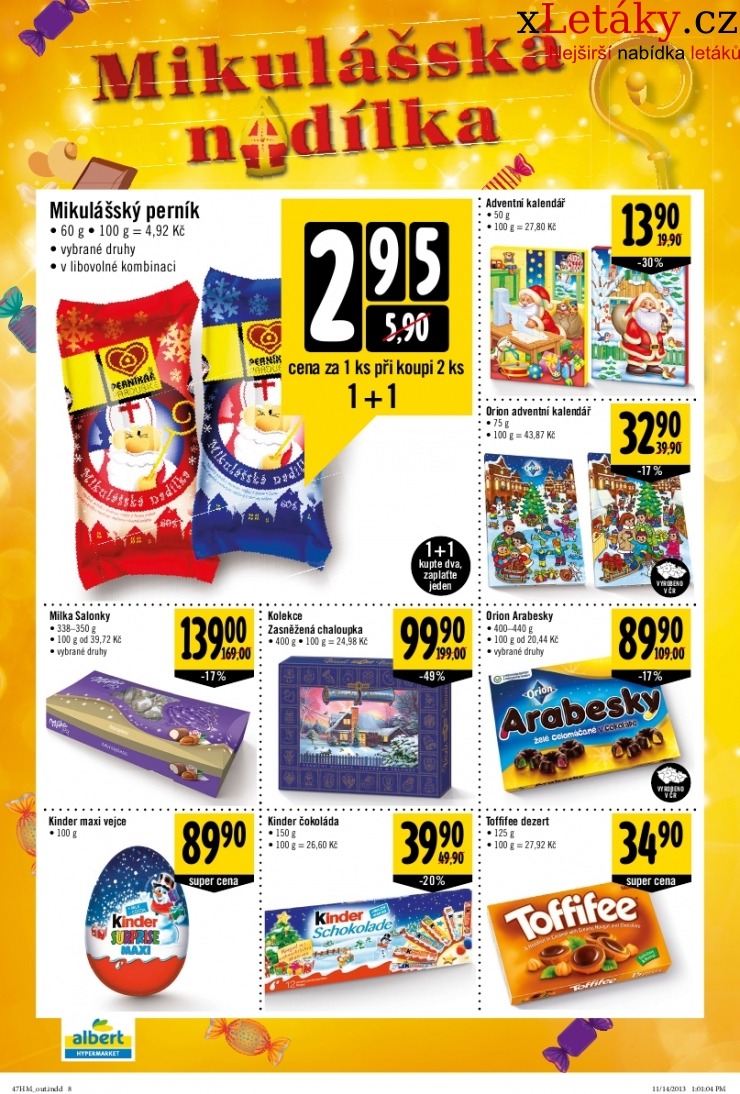 leták Albert Hypermarket akční leták strana 1 leták Albert Hypermarket akční leták strana 1