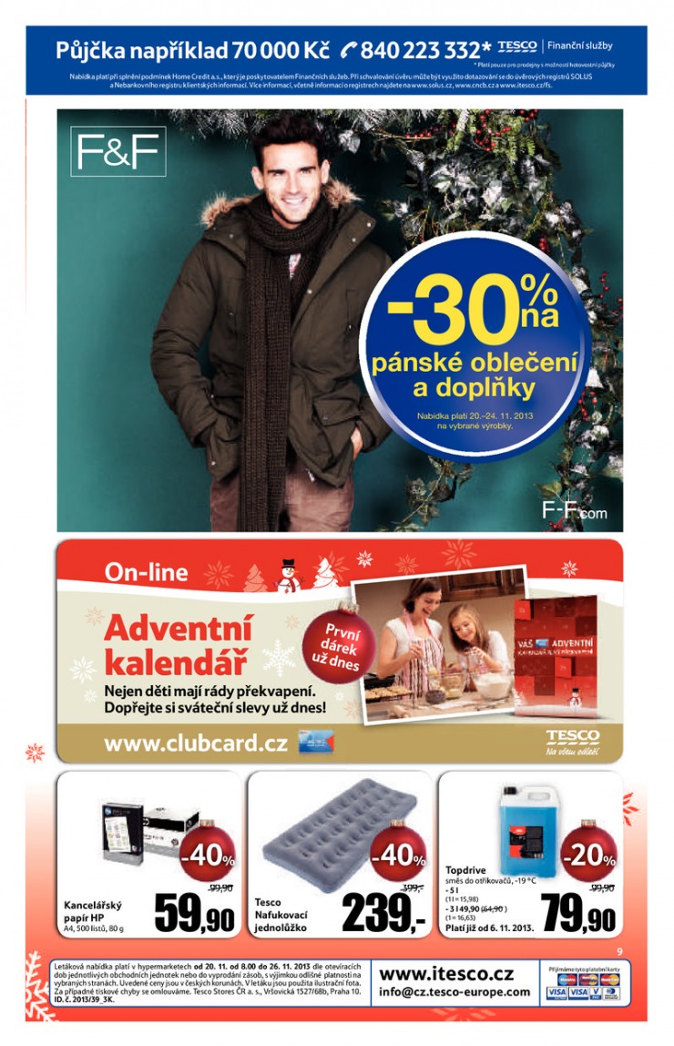 leták Tesco malé hypermarkety od 20.11.2013 strana 1 leták Tesco malé hypermarkety od 20.11.2013 strana 1