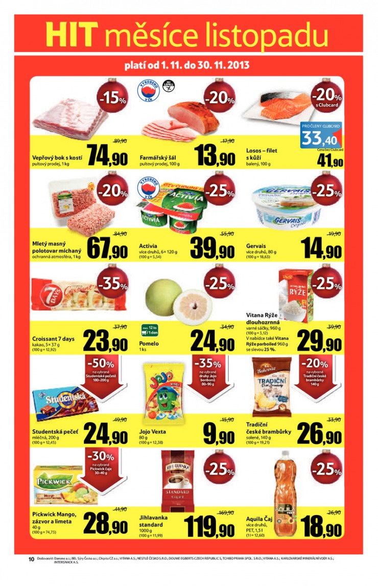 leták Tesco malé hypermarkety od 20.11.2013 strana 1 leták Tesco malé hypermarkety od 20.11.2013 strana 1