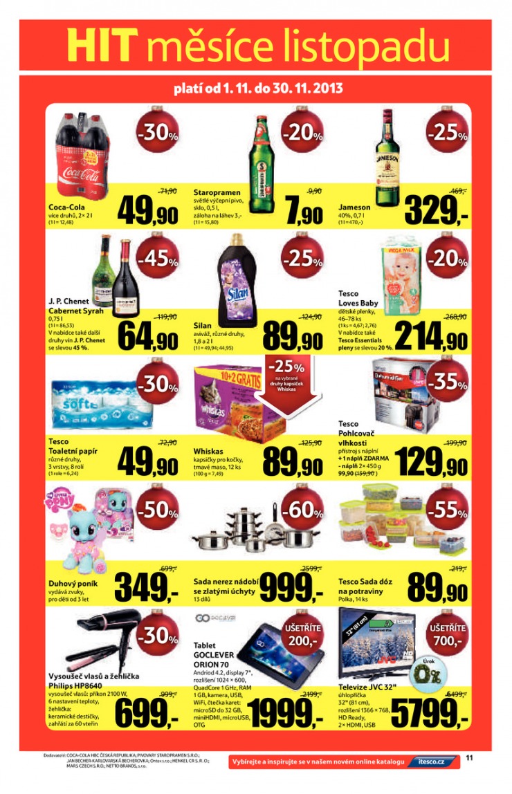 leták Tesco malé hypermarkety od 20.11.2013 strana 1 leták Tesco malé hypermarkety od 20.11.2013 strana 1