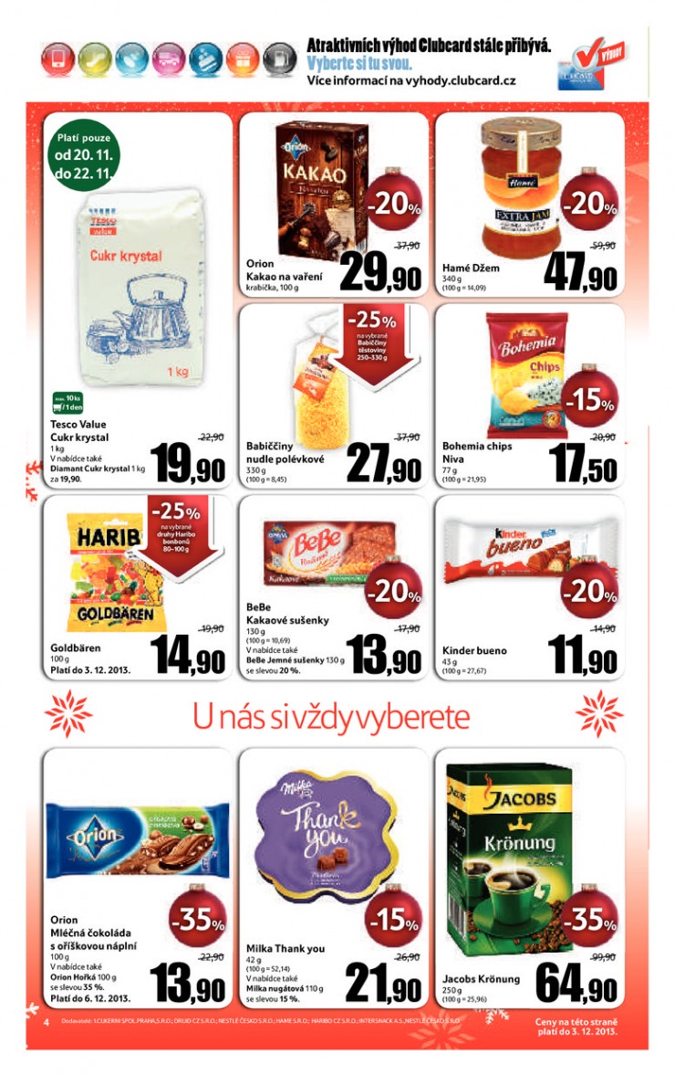 let�k Tesco Expres obchody od 20.11.2013 strana 1