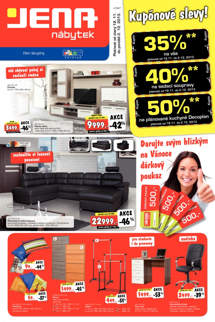 letk Jena nbytek Aktuln letk od 19.11.2013 strana 1