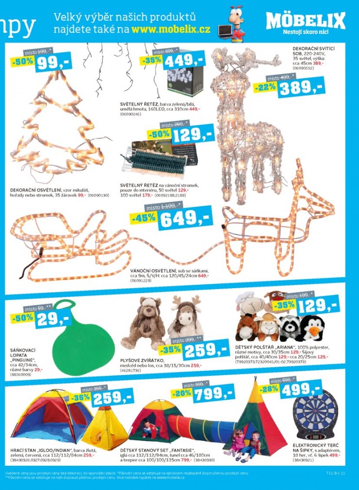 let�k Mobelix Aktu�ln� prospekt od 18.11.2013 strana 1