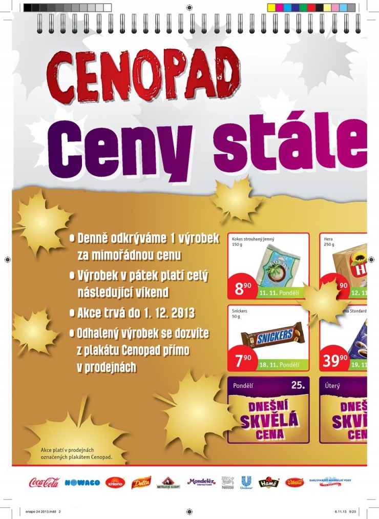leták Enapo Akční leták od 20.11.2013 strana 1 leták Enapo Akční leták od 20.11.2013 strana 1