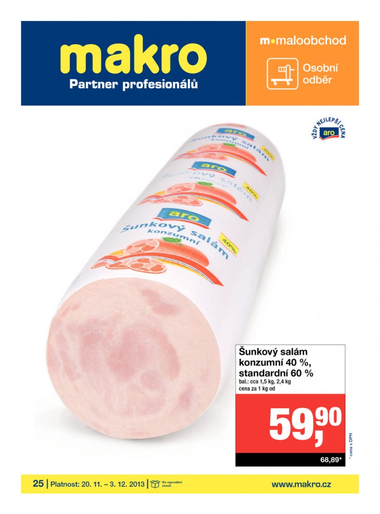 letk Makro Maloobchod od 20.11.2013 strana 1