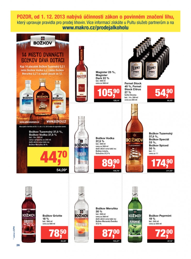 let�k Makro Maloobchod od 20.11.2013 strana 1