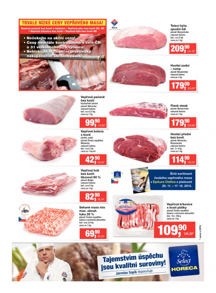 leták Makro Gastronomie čerstvé od 20.11.2013 strana 1 leták Makro Gastronomie čerstvé od 20.11.2013 strana 1