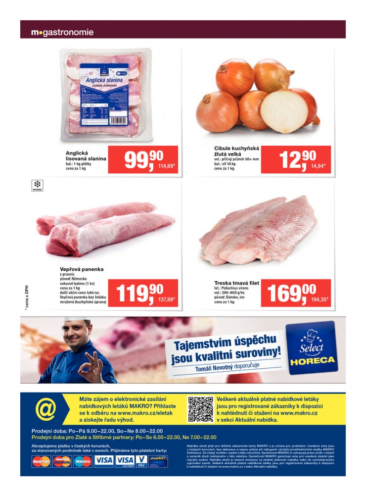 leták Makro Gastronomie čerstvé od 20.11.2013 strana 1 leták Makro Gastronomie čerstvé od 20.11.2013 strana 1