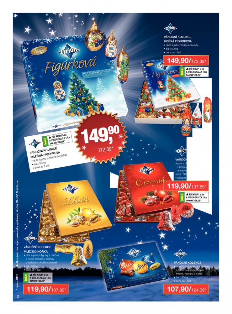 leták Makro Vánoční čokolády od 20.11.2013 strana 1 leták Makro Vánoční čokolády od 20.11.2013 strana 1
