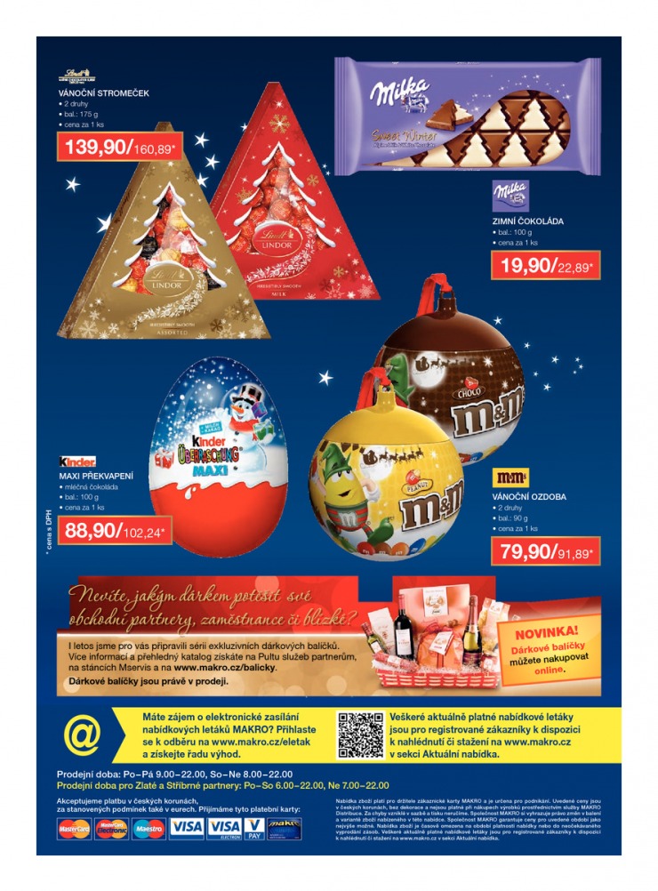 leták Makro Vánoční čokolády od 20.11.2013 strana 1 leták Makro Vánoční čokolády od 20.11.2013 strana 1