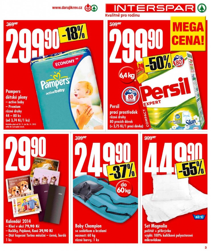 leták Interspar Akční nabídka od 20.11.2013 strana 1 leták Interspar Akční nabídka od 20.11.2013 strana 1