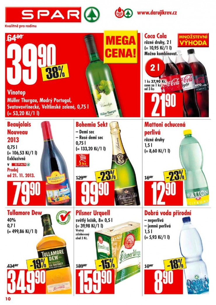 letk Interspar nabdka Spar od 20.11.2013 strana 1