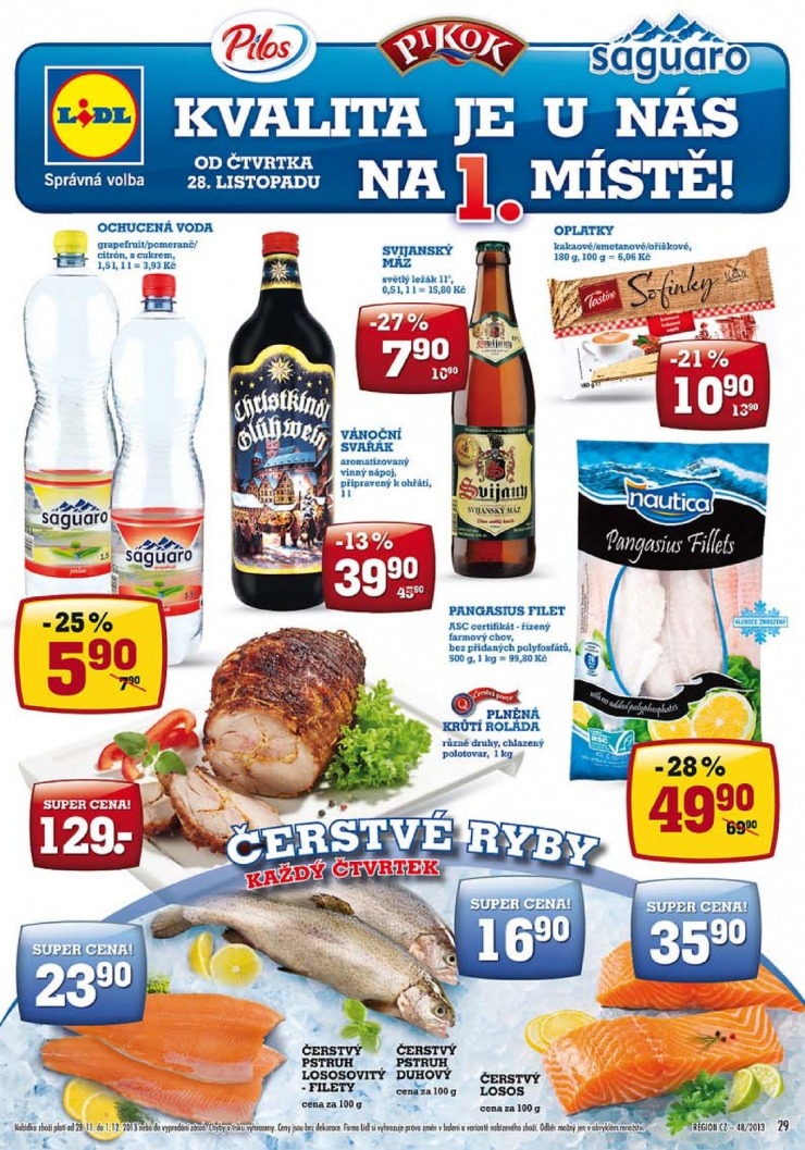 let�k Lidl Ak�n� nab�dka od 25.11.2013 strana 1