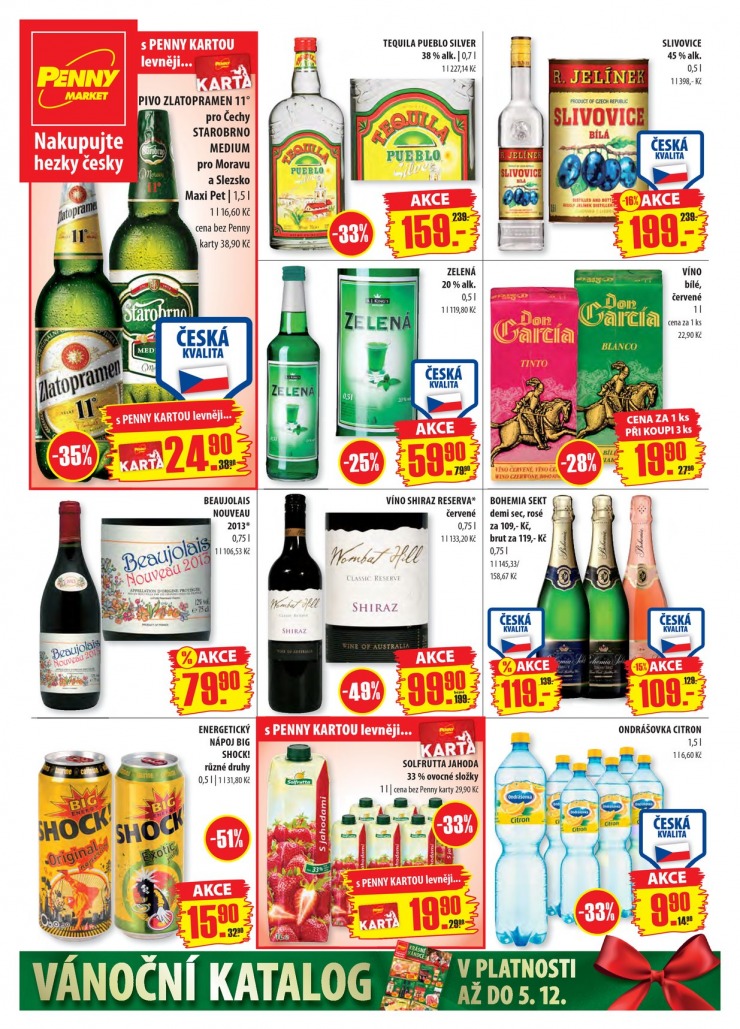 let�k Penny Aktu�ln� nab�dka od 22.11.2013 strana 1