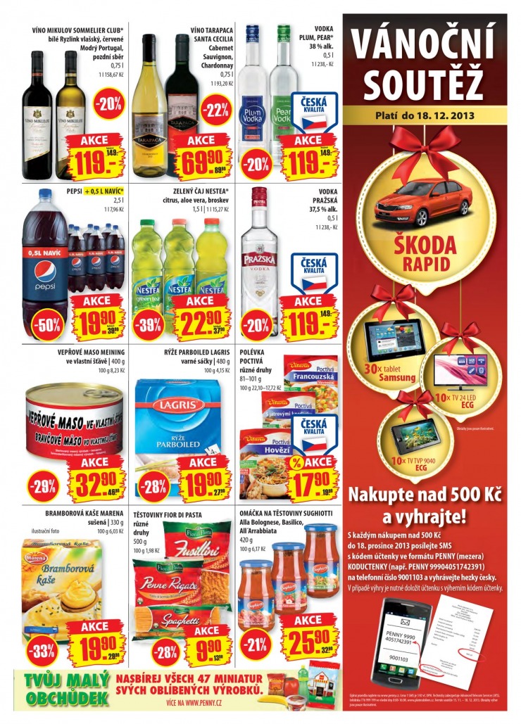 let�k Penny Aktu�ln� nab�dka od 22.11.2013 strana 1