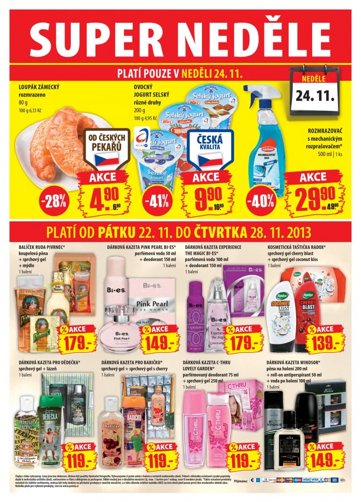 leták Penny Aktuální nabídka od 22.11.2013 strana 1 leták Penny Aktuální nabídka od 22.11.2013 strana 1