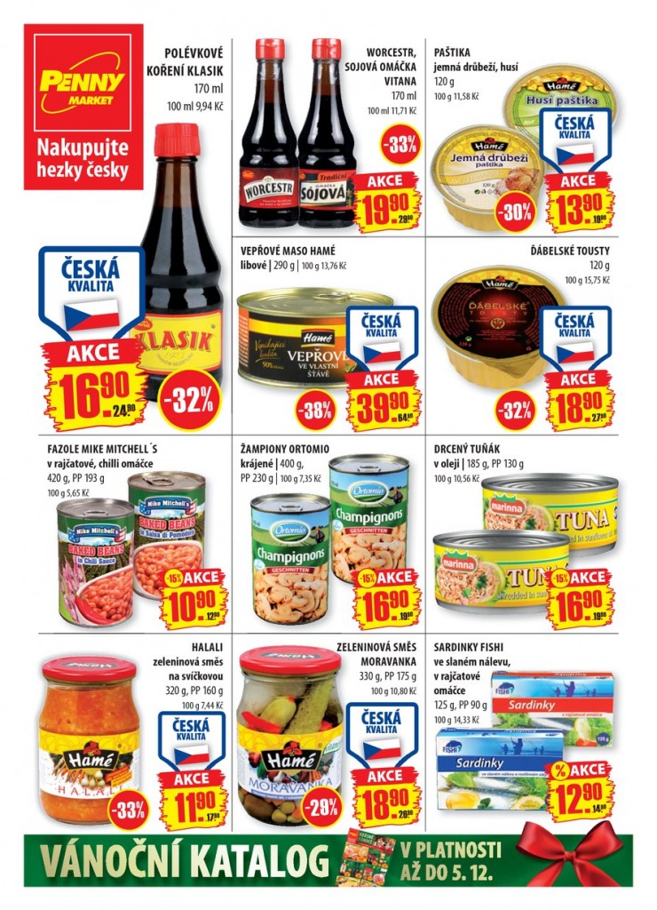 let�k Penny Aktu�ln� nab�dka od 25.11.2013 strana 1