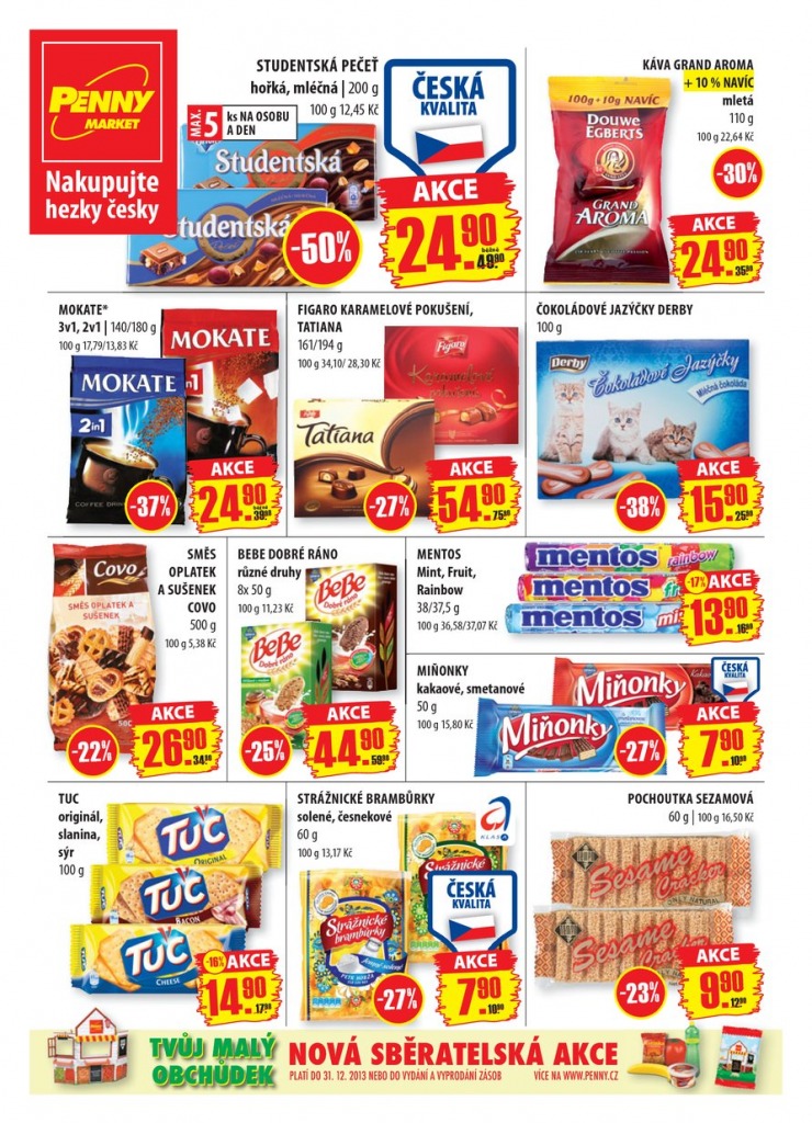 let�k Penny Aktu�ln� nab�dka od 25.11.2013 strana 1