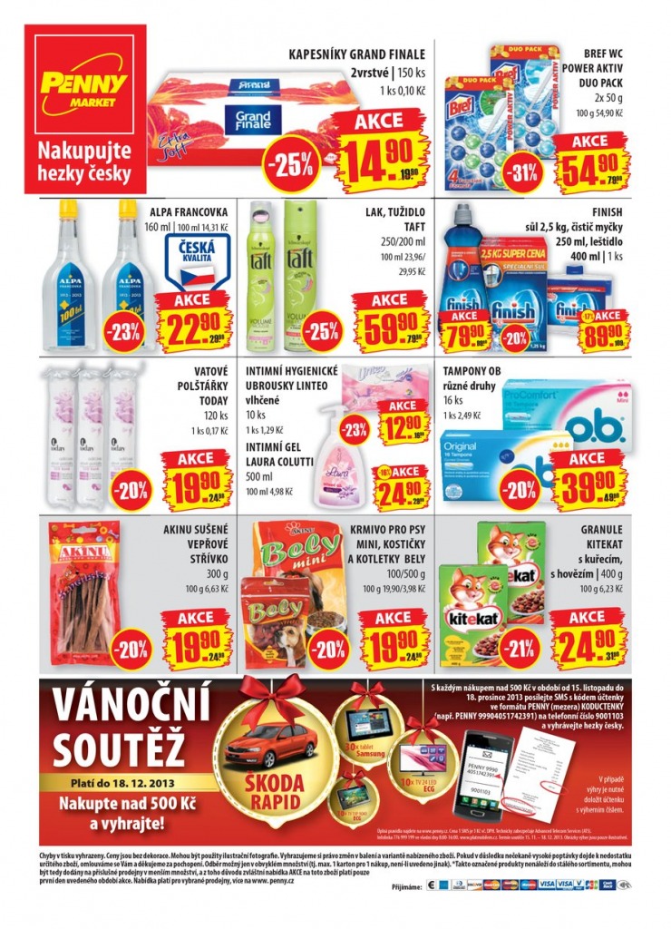 leták Penny Aktuální nabídka od 25.11.2013 strana 1 leták Penny Aktuální nabídka od 25.11.2013 strana 1