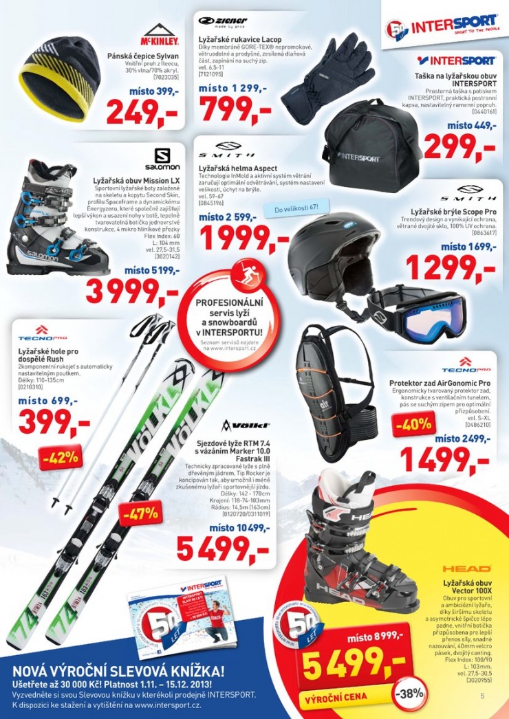 let�k Intersport Aktu�ln� let�k od 21.11.2013 strana 1