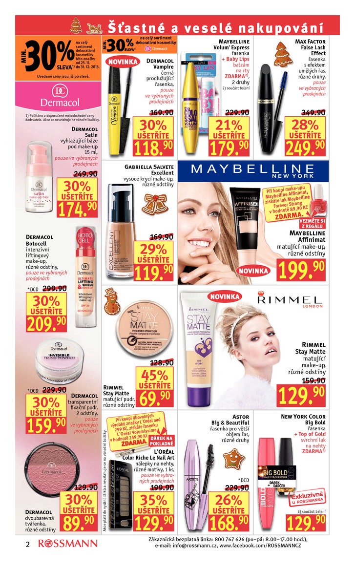 leták Rossmann Leták od 25.11.2013 strana 1 leták Rossmann Leták od 25.11.2013 strana 1