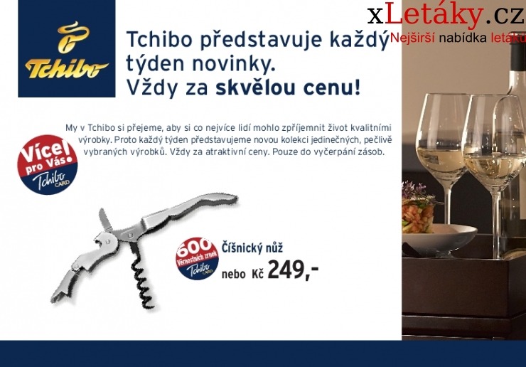 leták Tchibo leták strana 1 leták Tchibo leták strana 1