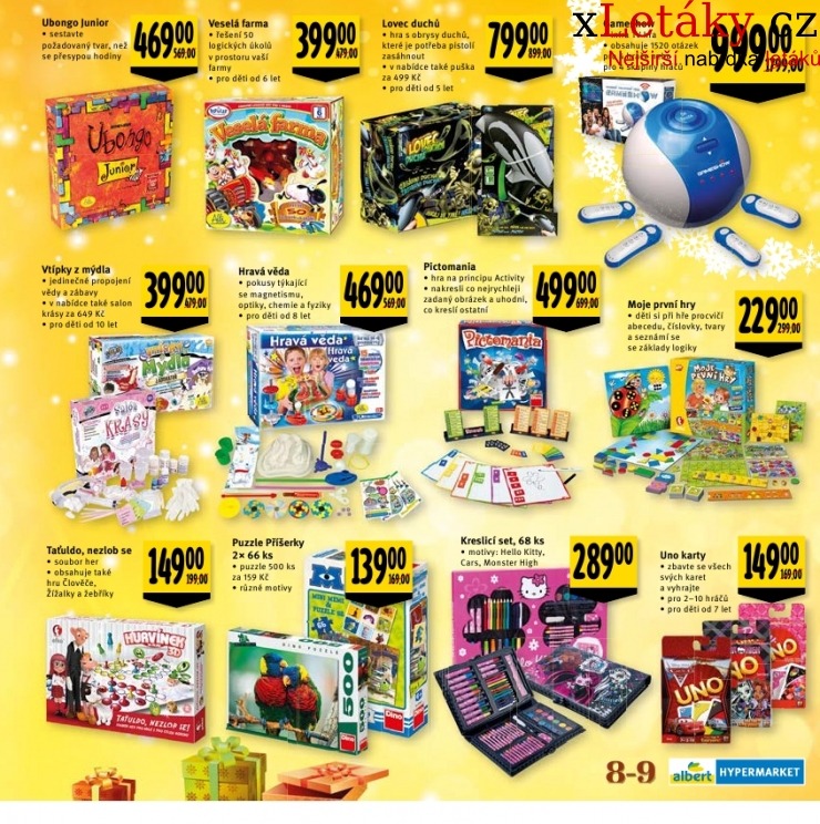 leták Albert Hypermarket - Dárky leták strana 1 leták Albert Hypermarket - Dárky leták strana 1
