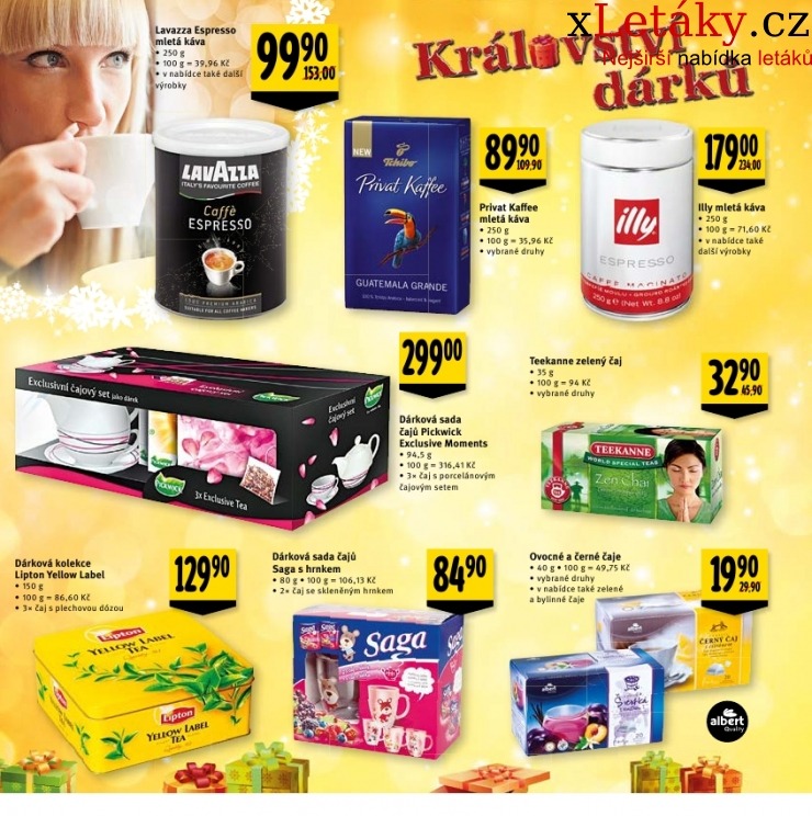 leták Albert Hypermarket - Dárky leták strana 1 leták Albert Hypermarket - Dárky leták strana 1