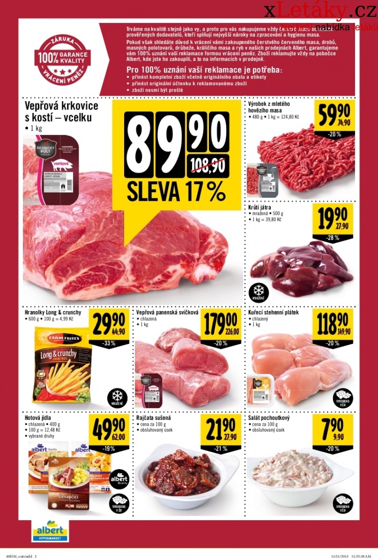 leták Albert Hypermarket akční leták strana 1 leták Albert Hypermarket akční leták strana 1
