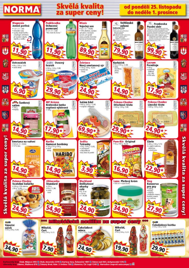 leták Norma Aktuální leták od 25.11.2013 strana 1 leták Norma Aktuální leták od 25.11.2013 strana 1