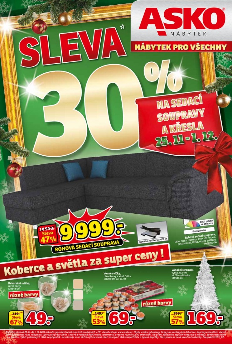 letk Asko nbytek katalog od 25.11.2013 strana 1