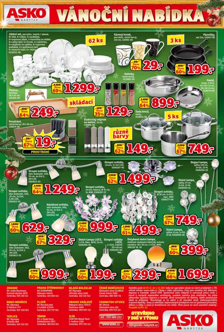 leták Asko nábytek katalog od 25.11.2013 strana 1 leták Asko nábytek katalog od 25.11.2013 strana 1