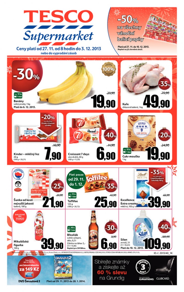 letk Tesco supermarkety od 27.11.2013 strana 1