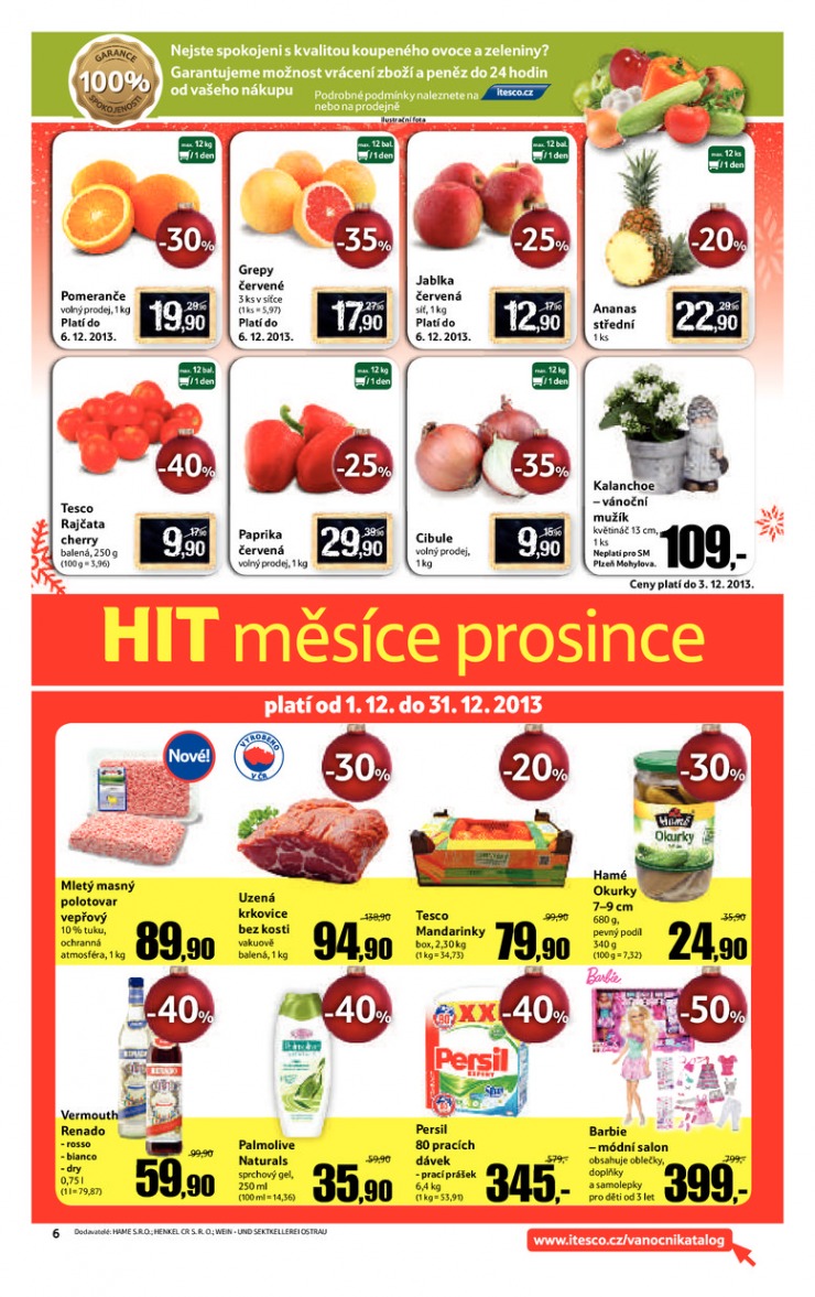 leták Tesco supermarkety od 27.11.2013 strana 1 leták Tesco supermarkety od 27.11.2013 strana 1