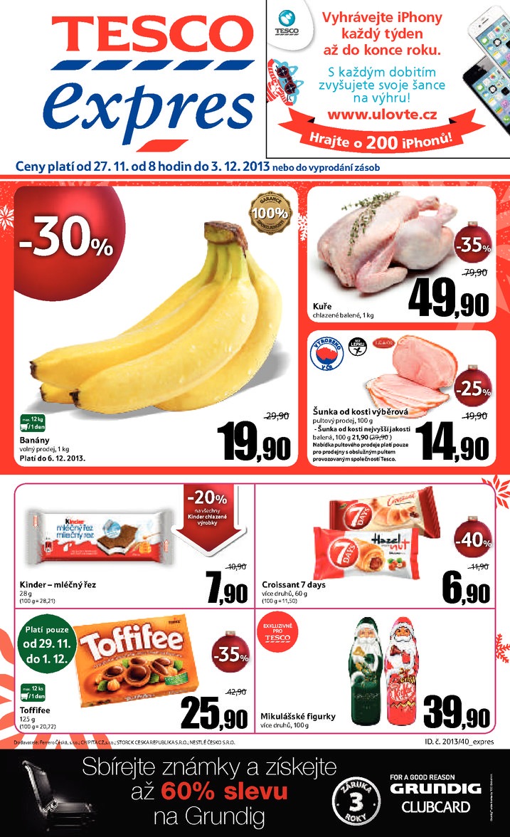 letk Tesco Expres obchody od 27.11.2013 strana 1