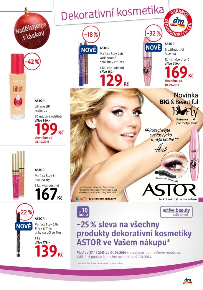 letk DM drogerie Journal 2. st od 25.11.2013 strana 1