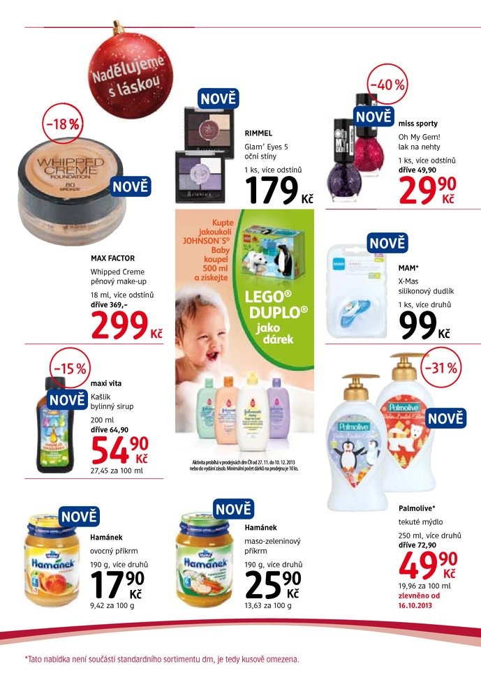 let�k DM drogerie Journal 2. ��st od 25.11.2013 strana 1