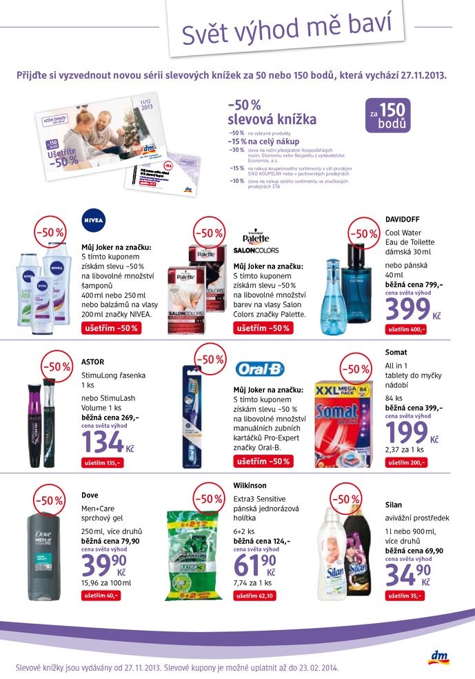 let�k DM drogerie Journal 2. ��st od 25.11.2013 strana 1