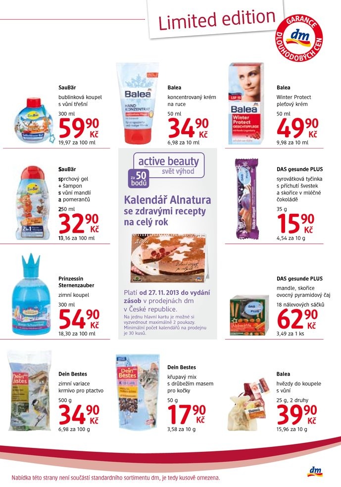 let�k DM drogerie Journal 2. ��st od 25.11.2013 strana 1