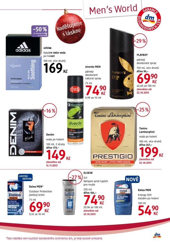 leták DM drogerie Journal od 25.11.2013 strana 1 leták DM drogerie Journal od 25.11.2013 strana 1