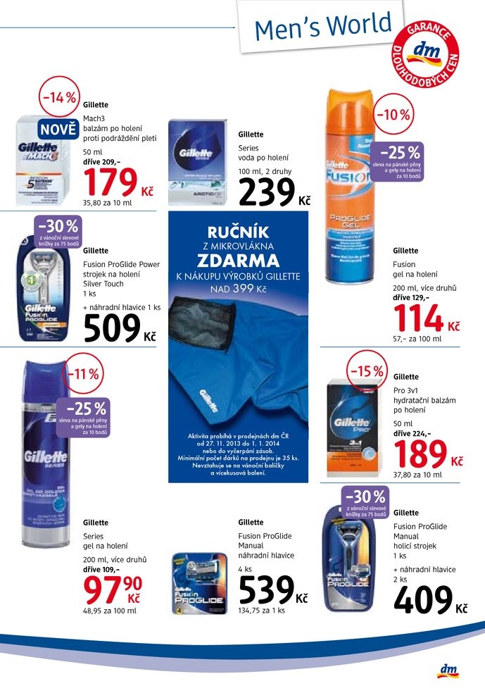 leták DM drogerie Journal od 25.11.2013 strana 1 leták DM drogerie Journal od 25.11.2013 strana 1