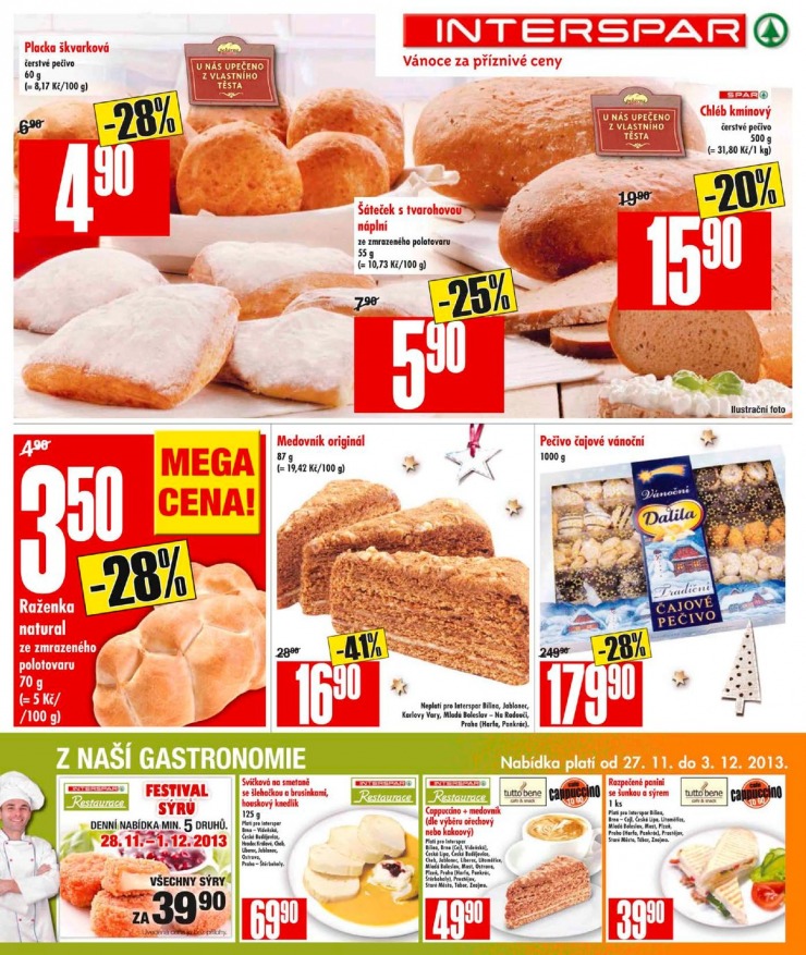 leták Interspar Akční nabídka od 27.11.2013 strana 1 leták Interspar Akční nabídka od 27.11.2013 strana 1