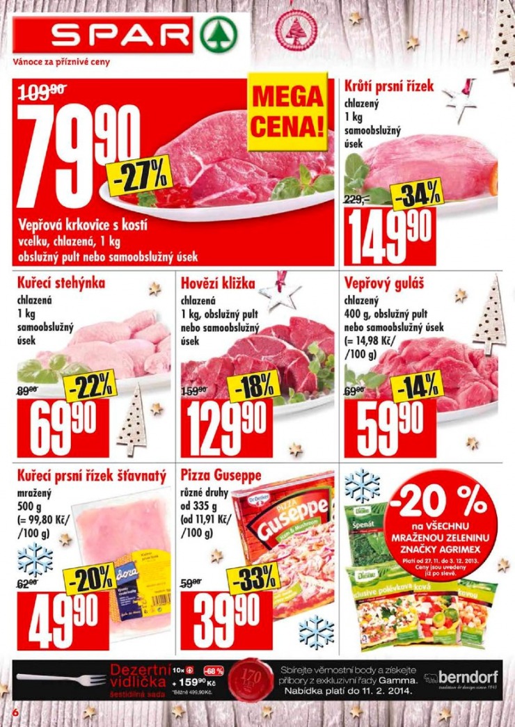 leták Interspar nabídka Spar od 27.11.2013 strana 1 leták Interspar nabídka Spar od 27.11.2013 strana 1