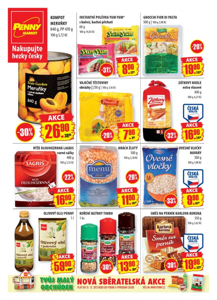 let�k Penny Aktu�ln� nab�dka od 2.12.2013 strana 1