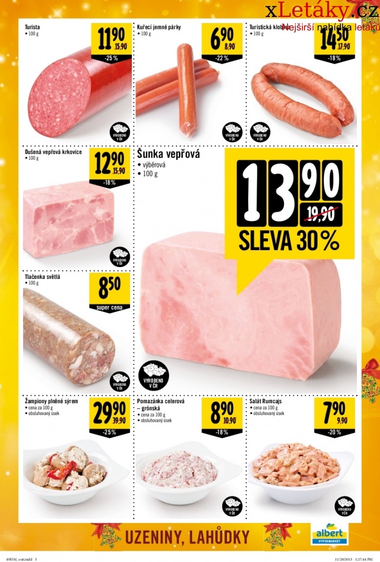 leták Albert Hypermarket akční leták strana 1 leták Albert Hypermarket akční leták strana 1