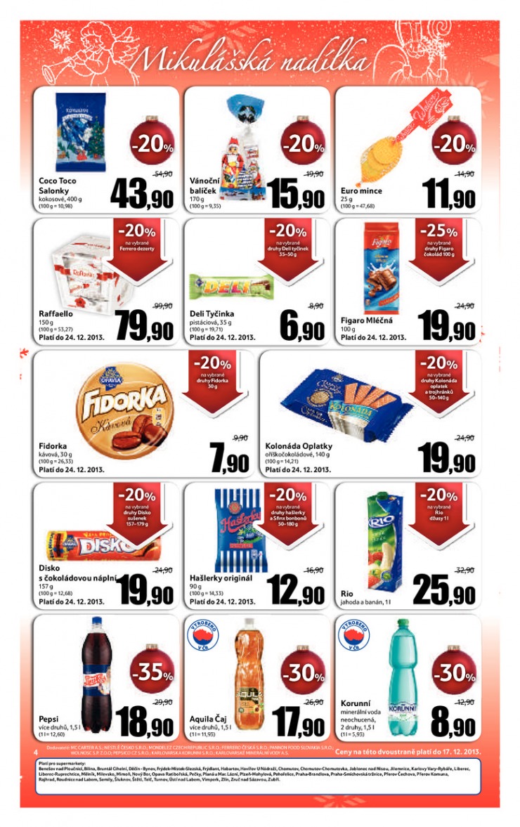 leták Tesco supermarkety od 4.12.2013 strana 1 leták Tesco supermarkety od 4.12.2013 strana 1